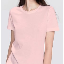 Футболка женская приталенная, 3XL, пудровый, Размер: 3XL, Цвет: пудровый