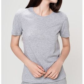 Футболка женская приталенная, 3XL, меланж, Размер: 3XL, Цвет: меланж