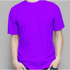 Футболка мужская прямая, 2XL, фиолетовый, Размер: 2XL, Цвет: фиолетовый