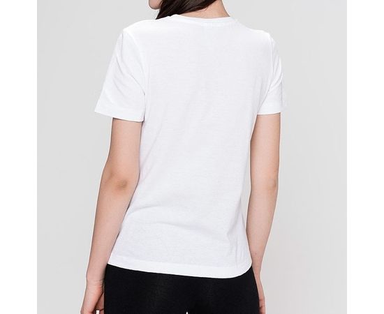 Приталенная женская футболка, 6XL размера, цвет белый, Размер: 6XL, Цвет: белый, изображение 2