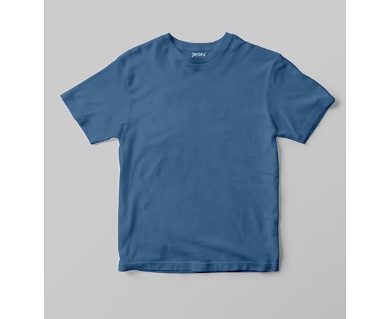 мужская футболка, 4XL размера, цвет индиго, Размер: 4XL, Цвет: индиго, изображение 2